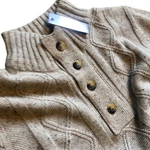 True Rock, Henley half-zip sweater